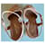 Escarpins Yves Saint Laurent en cuir et fourrure beige  - vue 6