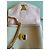 Borsa Louis Vuitton Mylockme BB Rosa Beige Pelle - vista 14