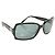 Occhiali da sole pieghevoli Chanel CC Logo Nero Argento 5030 - vista 2