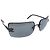 Gafas de sol Chanel CC Logo negras con tinte de strass 4104-B Negro