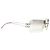 Chanel CC Logo silberne randlose Sonnenbrille 4068