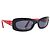 Chanel Gold CC Logo gesteppte schwarze Kirschrote Sonnenbrille 5006 Golden
