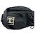 Chanel Borsa a Marsupio in Nylon Nero