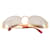 Fendi Vintage Gold Logo Schildkröte 90er Sonnenbrille SL7030 Golden  - Ansicht 2