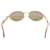 Fendi Vintage Gold Logo Schildkröte 90er Sonnenbrille SL7030 Golden  - Ansicht 7
