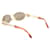 Fendi Vintage Gold Logo Schildkröte 90er Sonnenbrille SL7030 Golden  - Ansicht 8