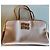 Borsa a mano Miu Miu Brandy Beige e Marrone Scuro Pelle - vista 2