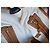Borsa a mano Miu Miu Brandy Beige e Marrone Scuro Pelle - vista 9
