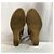 Stuart Weitzman Décolleté con tacco a cuneo e punta aperta in suede marrone - vista 12