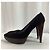 Escarpins à plateforme Stuart Weitzman en daim noir - vue 11
