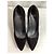 Escarpins à plateforme Stuart Weitzman en daim noir - vue 15