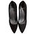 Escarpins à plateforme Stuart Weitzman en daim noir - vue 7