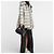 Chaqueta de plumas Moncler Suyen Gris - vista 7