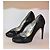 Décolleté Dolce & Gabbana in pelle nera e scamosciato taglia 37.5 Nero - vista 3