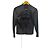 Fendi Karl Lagerfeld Lederjacke mit Nieten Schwarz