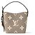 Louis Vuitton Borsa in pelle BB All In LV Grigio