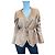 Chaqueta de cuero Mauro Grifoni Marrón Castaño