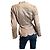 Chaqueta de cuero Mauro Grifoni Marrón Castaño - vista 3