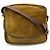 Borsa a tracolla Loewe in scamosciato e pelle Anagram Marrone