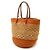 Borsa 2way in pelle e rafia Balenciaga 286370 Arancione - vista 2