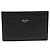 Céline Tarjetero de piel de ternera granulada negra Celine Negro
