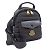 Mochila de nylon y cuero negro Moncler para mujeres