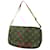 Pochette Accessoire Louis Vuitton Marrom Lona  ref.1925485