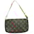 Louis Vuitton Pochette Accessoire Marrom Lona  ref.1925567