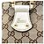 Borsa Gucci Modello GG Canvas Bamboo Marrone Bianco Beige Crema Bianco sporco - vista 2