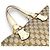 Borsa Gucci Modello GG Canvas Bamboo Marrone Bianco Beige Crema Bianco sporco - vista 5