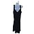 Exclusive elegant dress Aspesi by Lawrence Steele in wool size 42 it Black