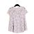 Top Christian Dior FR36 Chiuri Rosa Malva Plata Tejido Abierto de Seda UK8 US6 - vista 5