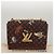 LOUIS VUITTON Catgram Sack Twist MM Borsa a spalla Marrone M44408 LV Auth 104424SA - vista 28
