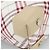 Borsa a mano in tela beige Burberry Nova Check Blue Label Auth ac3492 - vista 11
