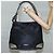 Borsa a Spalla BURBERRY in Nylon e Pelle Nera Argento Autentica ti2577 Nero - vista 24