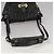 BALLY Borsa a Spalla in Pelle Nera Auth ti2506 Nero - vista 7