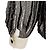 Camicia Glitter Notturna Valentino Argento - vista 9