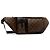 Bumbag Sac banane ceinture Louis Vuitton Monogram Macassar marron Christopher - vue 2