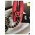 Clutch Moschino em couro vermelho - vista 7