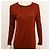 Vestido midi de jersey drapeado de viscosa Filippa K en burdeos M - vista 7