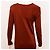 Vestido midi de jersey drapeado de viscosa Filippa K en burdeos M - vista 8