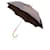Louis Vuitton Monogram Logo LV Parasol Cane Umbrella Wood Handle Brown Cloth  ref.1926794