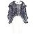 Blusa in seta blu con stampa floreale e volant di Isabel Marant - vista 4