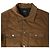 Apc Giacca in corduroy A.P.C. Alex in cotone marrone Rosso - vista 5