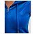 Felpa con zip Juicy Couture in velluto blu - vista 3