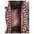 Grande borsa Christian Dior Book Tote beige e rosso scuro in cotone Bordò - vista 8