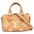 Louis Vuitton Monogram Empreinte Nano Speedy 2way Bag M81457 Beige