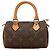 Sac à main Nano Speedy M81085 de Louis Vuitton Marron