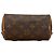 Sac à main Nano Speedy M81085 de Louis Vuitton Marron - vue 4
