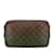 Louis Vuitton Monogram True Toilet 28 Clutch Bag Brown Leather Plastic  ref.1927992